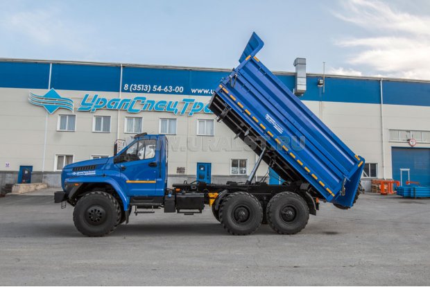 Самосвал АС 10-15 трехстор. УСТ 5453 Урал 5557-6152-72Е5 NEXT