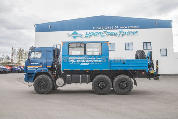 Автобус грузопассажирский ГПА УСТ 54535Р-51 (10+2) ИМ 25 Камаз 43118-76(RR) Cummins, сп. м