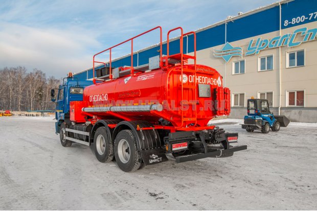 Автотопливозаправщик АТЗ-11-2Б УСТ 5453 Камаз 65115-48 доработка под ДОПОГ