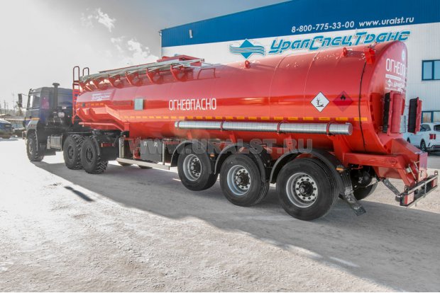 Полуприцеп цистерна для нефти ППЦН 30К-32Л УСТ 9465