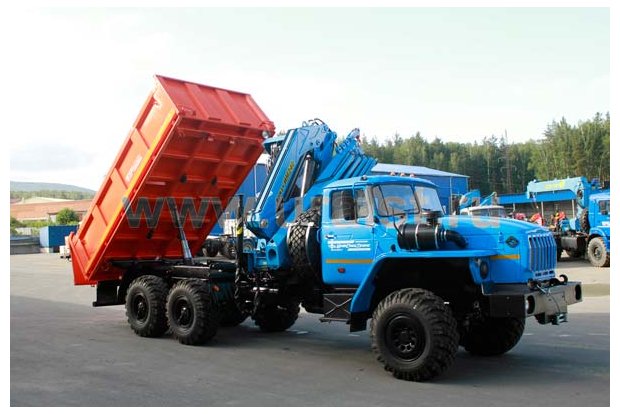 Бортовой Урал 4320-70 с краном-манипулятором ИМ-240-04