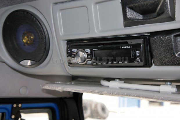 Магнитола mp3 с преобразователем 24В-12В (опция)