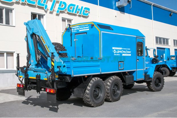 Урал МРМ УСТ-5453 4320-70М с КМУ ИМ-95