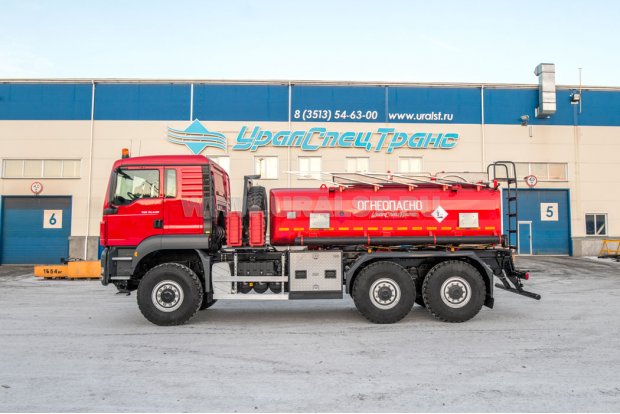 Автотопливозаправщик АТЗ-11-2 УСТ 5453 MAN TGS 33.440 6х6 BB-WW