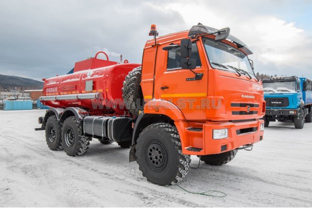 Автоцистерна бензовоз АЦ-12 УСТ 5453 Камаз 43118-50 доработка под ДОПОГ