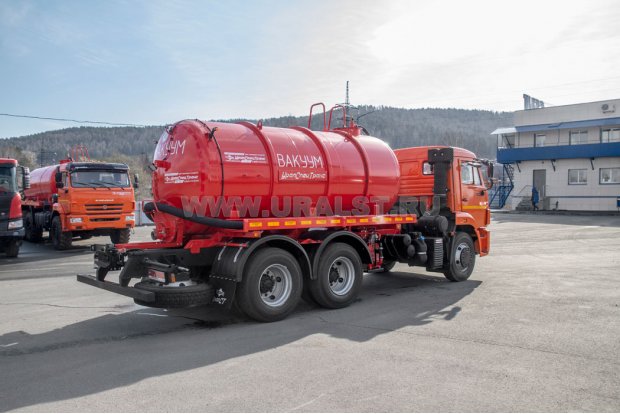 Автоцистерна вакуумная коммунальная МВ-10 КО УСТ 5453L4 Камаз 65115-48(А5)