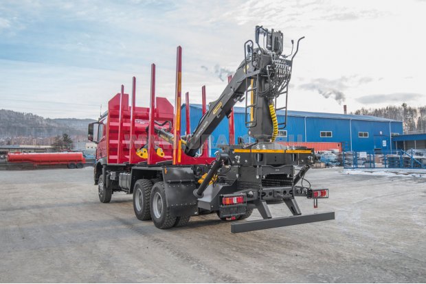 Сортиментовоз с VM10L74 Mercedes-Benz Arocs 3345А (6х6)