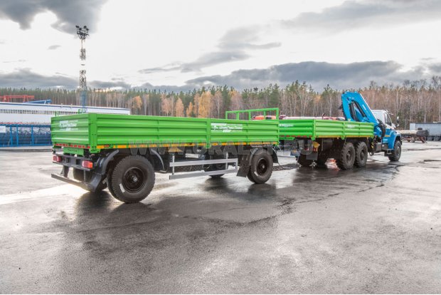 Автомобиль бортовой с КМУ ИМ-240 УСТ 5453 Урал NEXT 4320-72Е5Г38