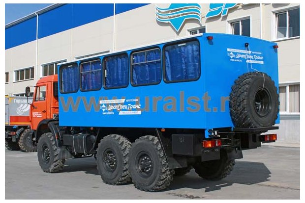 Автобус вахтовый 22+2 комфорт УСТ 54535 Камаз 43114 -15 (Евро-3)