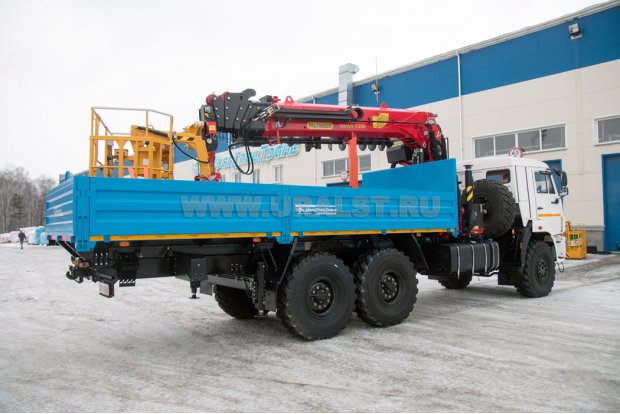 Автомобиль бортовой Камаз 43118-50 с КМУ ИТ-200