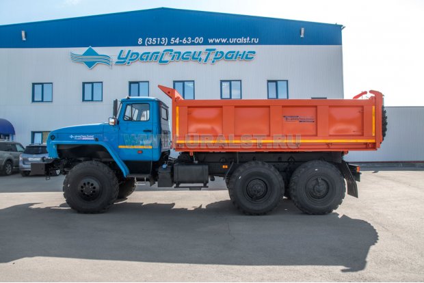 Самосвал АС 10-10 трехстор. УСТ 5453 Урал 5557-60Е5