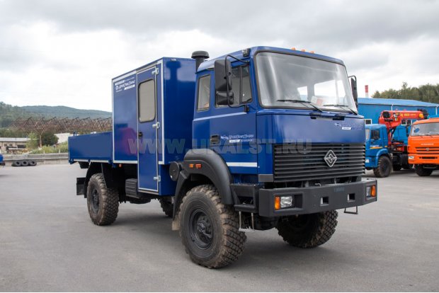 ГПА 6+2 откр. УСТ 5453 Урал 43206-4151-81 бескап.
