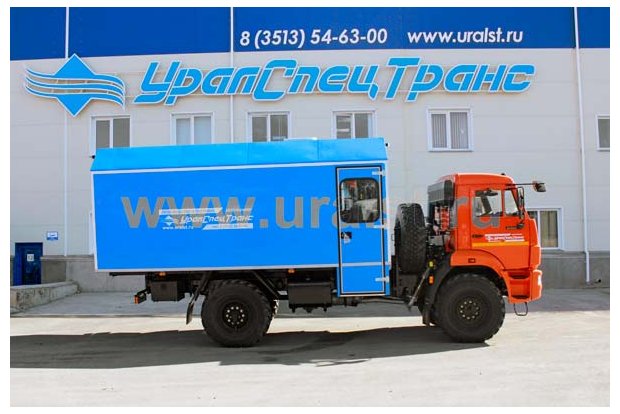 ГПА 4+2 закр. УСТ 5453 Камаз 43502