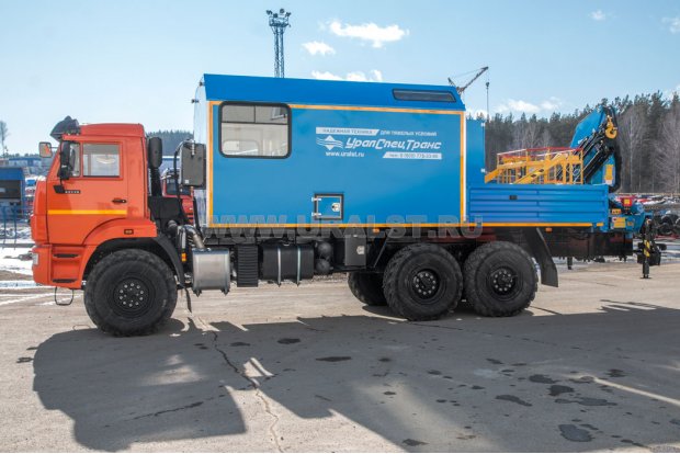 АРОК с КМУ ИМ-150N УСТ Камаз 43118-50