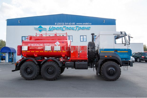 Автотопливомаслозаправщик АТМЗ-7,5-3 Урал-4320-4512-81, сп.м