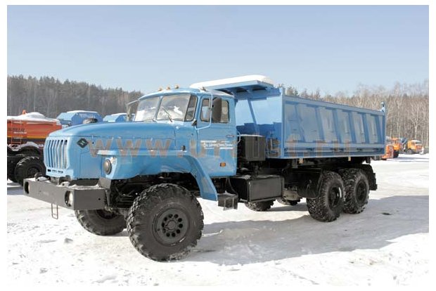 Самосвал Урал трехcторонняя разгрузка