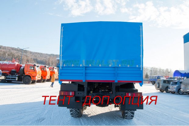 Грузопассажирский автомобиль Урал 4320-80М с тентом
