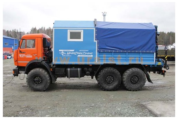 ГПА с КМУ ИМ-55 УСТ 5453 Камаз 43118