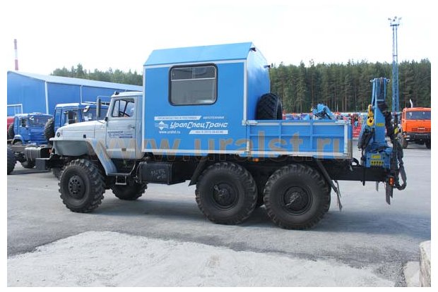 ГПА с КМУ ИМ-77 УСТ 5453 Урал 4320-1151-61