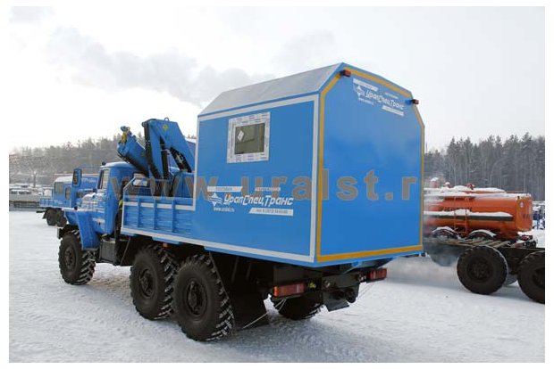 ГПА с КМУ ИМ-95 УСТ 5453 Урал 4320-1151-61