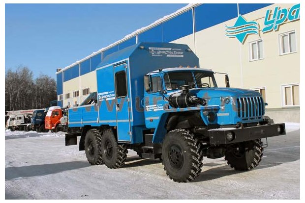 ГПА с КМУ ИМ-25 УСТ 5453 Урал 4320Е5