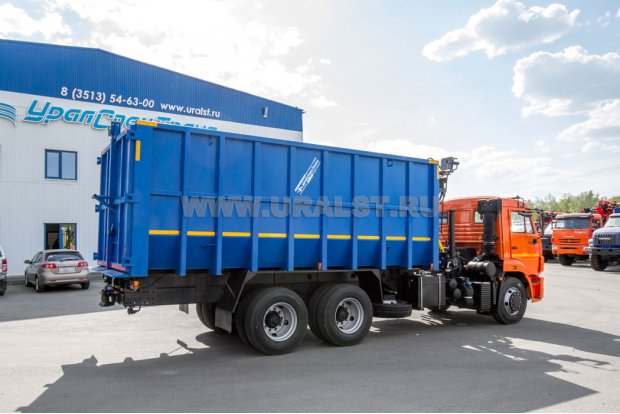 Автомобиль самосвал с КМУ VM10L74М (ломовоз) УСТ 5453 КАМАЗ 65115-50