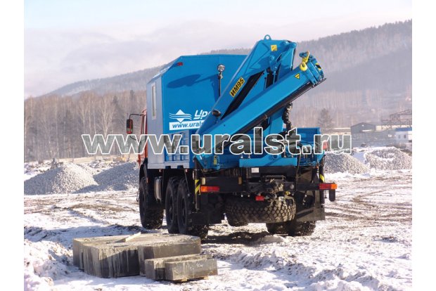 ТБМ с КМУ ИМ-95 УСТ 5453 Камаз 43118