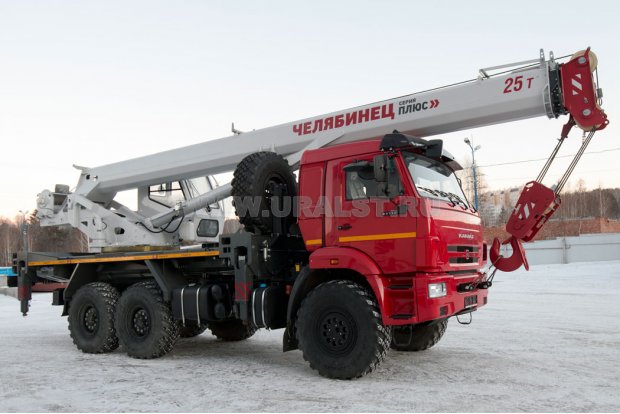 Автокран КС 55732-25-22 "Челябинец" Камаз 43118-50 сп. м.