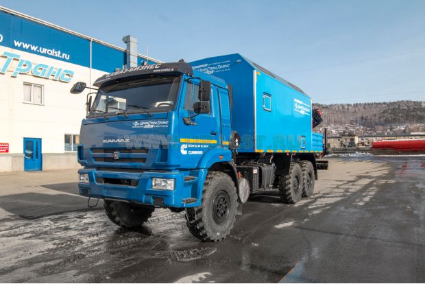 ПАРМ с КМУ PK-15500С УСТ 5453 Камаз 43118 RR