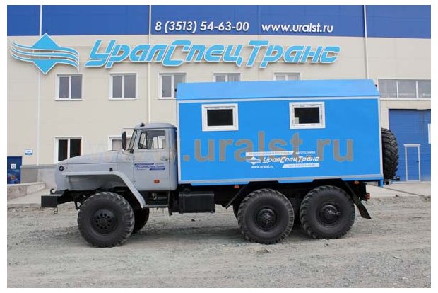 Автофургон Мобильная кухня Урал