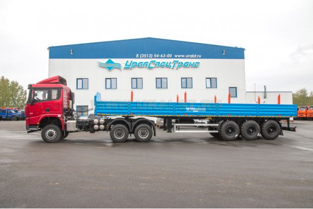 Автопоезд Седельный Тягач SHACMAN (ШАКМАН) SX42586V385 + ППБ 35Б-31-12К