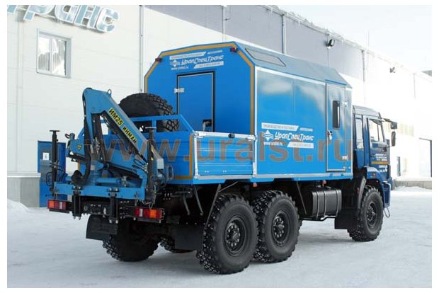 МРМ с КМУ ИМ-25 УСТ 5453 Камаз 43118-RR