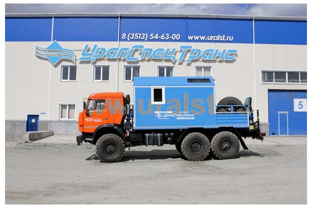 МРМ с КМУ ИМ-25 УСТ 5453 Камаз 43118-RR