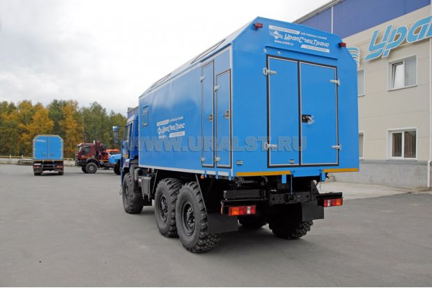 ПАРМ-02Т УСТ-54535 Камаз 5350-42 с токарным станком