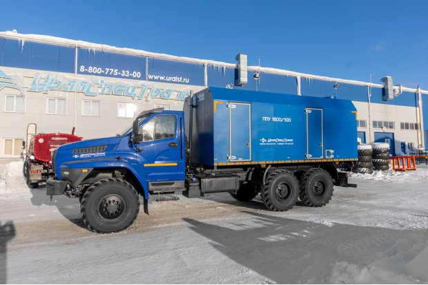 Установка паровая ППУА 1600/100 УСТ 5453 Урал NEXT 4320-6951-72 насос Kopper Pumps