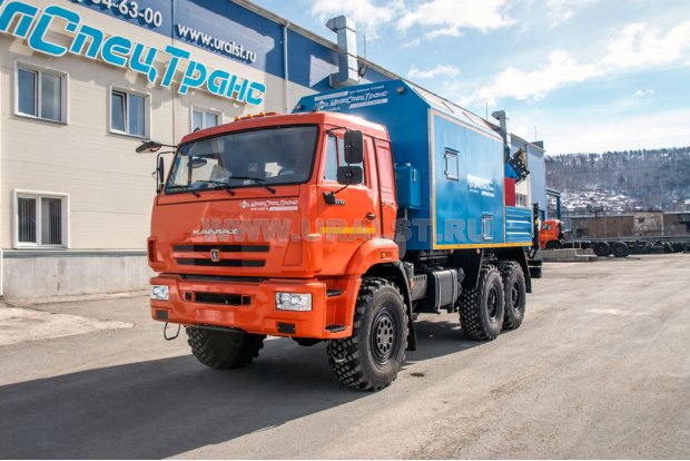 ПАРМ с КМУ ИМ-95 УСТ 5453 Камаз 43118
