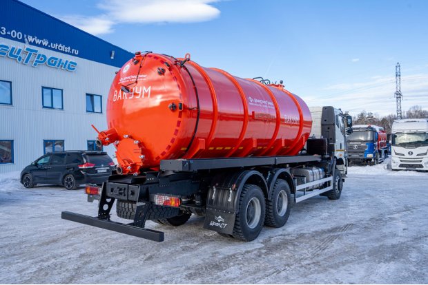 Вакуумная машина МВ-19 КО УСТ 5453 FAW 3250 6Х6, КБ 4800