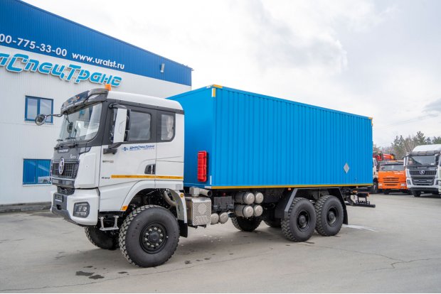  Автомобиль ВВ SHACMAN SX32586V385 (6х6, 4575мм) контейнерного типа 