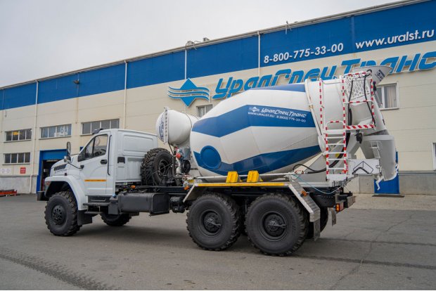 Автобетоносмеситель АБС 6ГП УСТ 5453 Урал NEXT 4320-6951-72