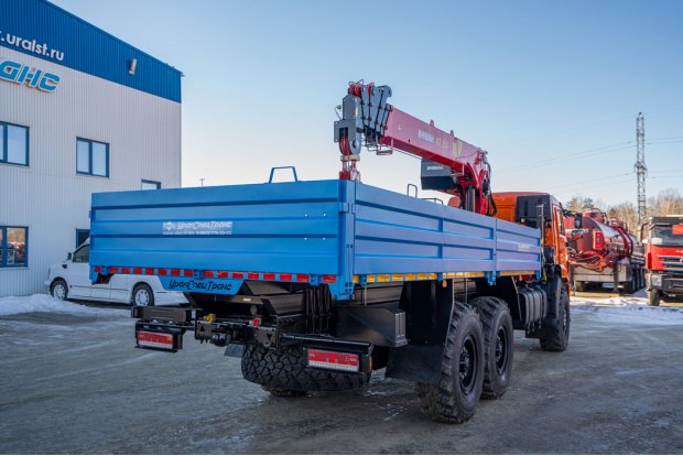 Бортовой с КМУ ИТ-150 (тросовый) УСТ 5453 Камаз 43118