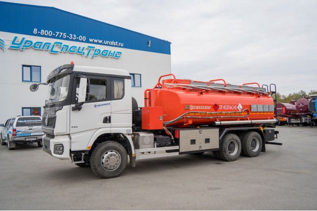 Автотопливозаправщик АТЗ-17-4Р, УСТ 5453, SHACMAN SX32586V384 6х4
