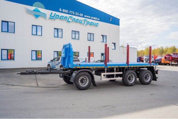 Прицеп бортовой контейнеровоз ПК 15-33-6К УСТ 9465