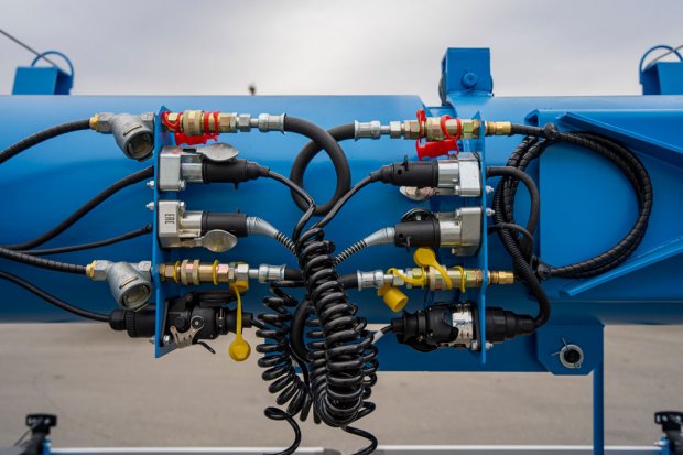 Пневматическая система опоровоза