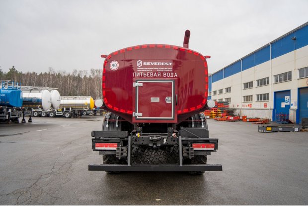 Автоцистерна для воды АЦПТ-10НО УСТ 5453 Камаз 43118 насос, обогрев