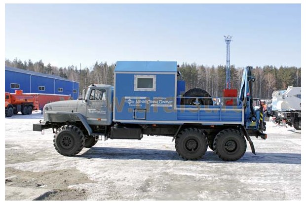 АНРВ с КМУ ИМ-55 УСТ Урал 4320-1951-60