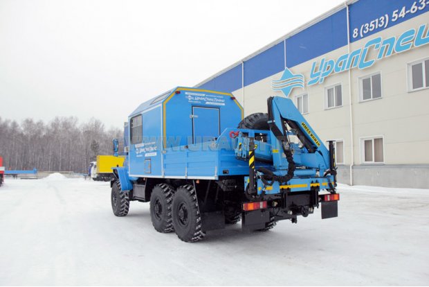 АРОК с КМУ ИМ-55 УСТ 5453 Урал 4320-1151-61