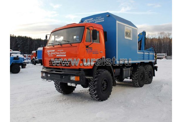 АРОК Камаз 43118 с КМУ ИМ-55