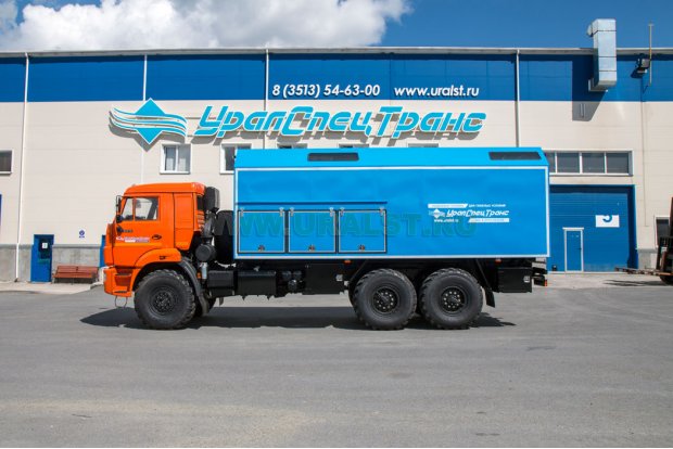 Маслостанция УСТ-5453 на шасси Камаз 43118-46