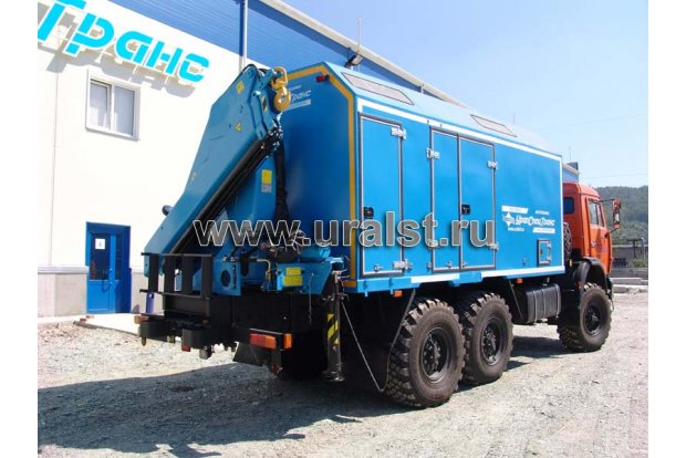 Маслостанция Камаз 43118 с КМУ ИМ-150
