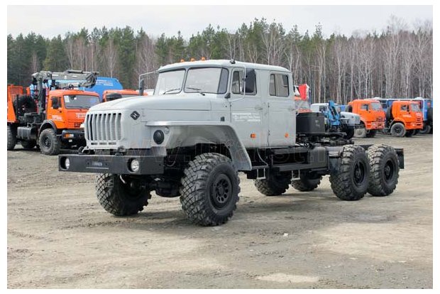 Седельный тягач УСТ 5453 Урал 4320-1981-60